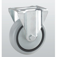 Аппаратное колесо SNB неповоротное с крепежной панелью 160 мм (3207-ST-160-R)