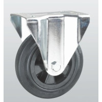 Колесо неповоротное SNB с крепежной панелью Черный (127200)