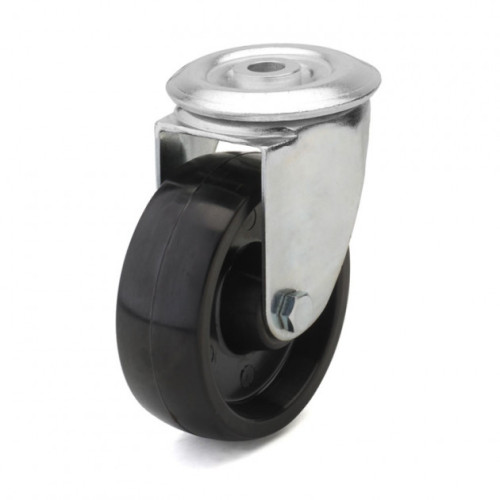 Колесо поворотное термостойкое с отверстием DC Di Candia 80 мм (5105-TR-080-Р) Колесо поворотное термостойкое с отверстием DC Di Candia 80 мм (5105-TR-080-Р)