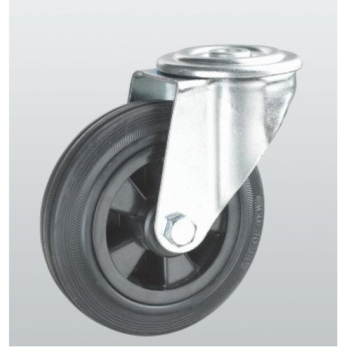 Колесо поворотное SNB с отверстием STANDART 160 мм (1205-ST-160-P) Колесо поворотное SNB с отверстием STANDART 160 мм (1205-ST-160-P)