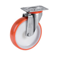 Колесо поворотное Standart с крепежной панелью DC Di Candia 100 мм (4202-ST-100-R)