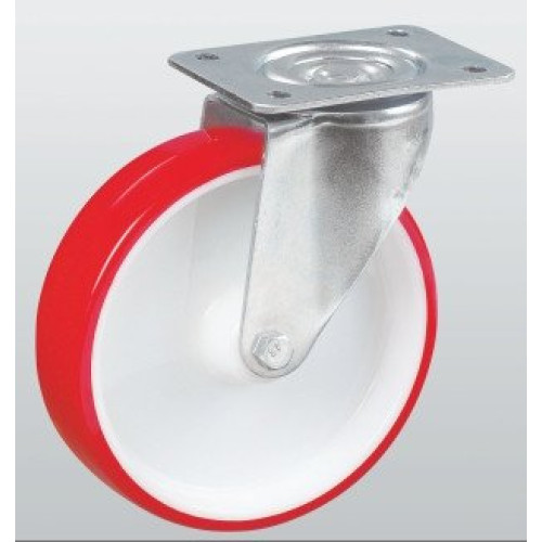 Колесо поворотное STANDART с крепежной панелью Longway 100 мм (4302-ST-100-R) Колесо поворотное STANDART с крепежной панелью Longway 100 мм (4302-ST-100-R)