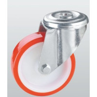 Колесо поворотное STANDART с отверстием Longway 100 мм (4305-ST-100-R)