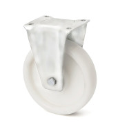 Колесо неповоротное KAMA LARGE 2207-LR-125-B Белый (227125L)