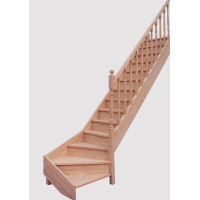 Маршевая лестница BETTA QT дуб