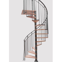 Винтовая лестница TORONTO LEMN бук Ø135 см