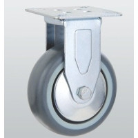 Колесо неповоротное SNB с крепежной панелью 100 мм (3107-S-100-P)