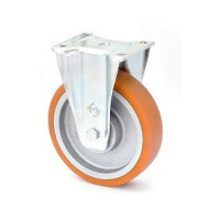 Колесо неповоротное KAMA Extra Large с крепёжной панелью 200 (4507-ELR-200-В)