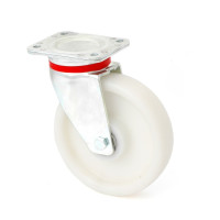 Колесо поворотное KAMA EXTRA LARGE 2202-ELR-160-B Белый (222160EL)